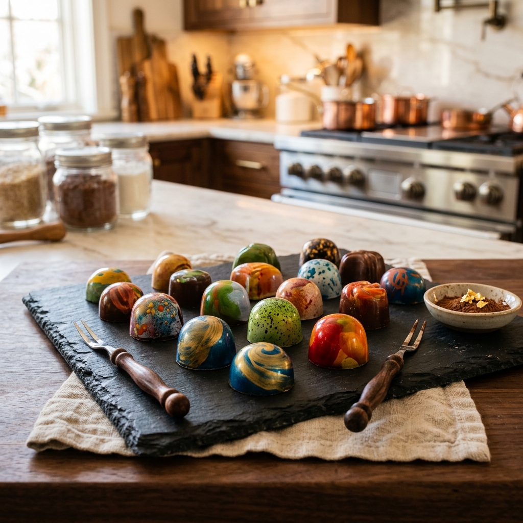 Mastering Artisan Bonbons & Cocoa Painting